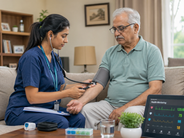 How to Ensure Safety and Health Monitoring for Seniors at Home