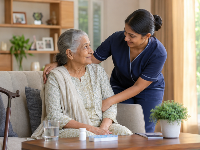 How Families Can Manage Elderly Care Services at Home in India